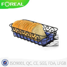 Black Powder Coating Scroll Bread Basket